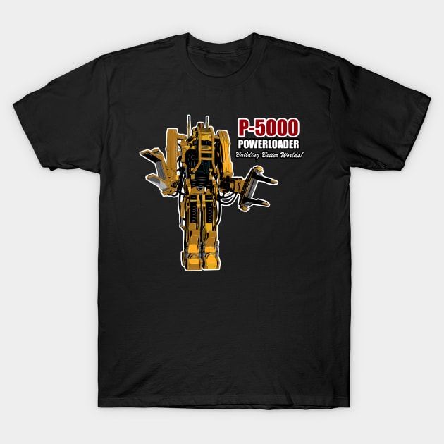 P-5000 Powerloader T-Shirt by SimonBreeze